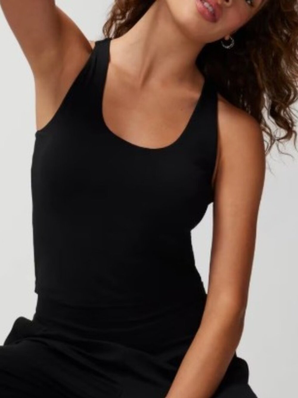 Soma 24/7 Racerback Bra Tank - Black - XL